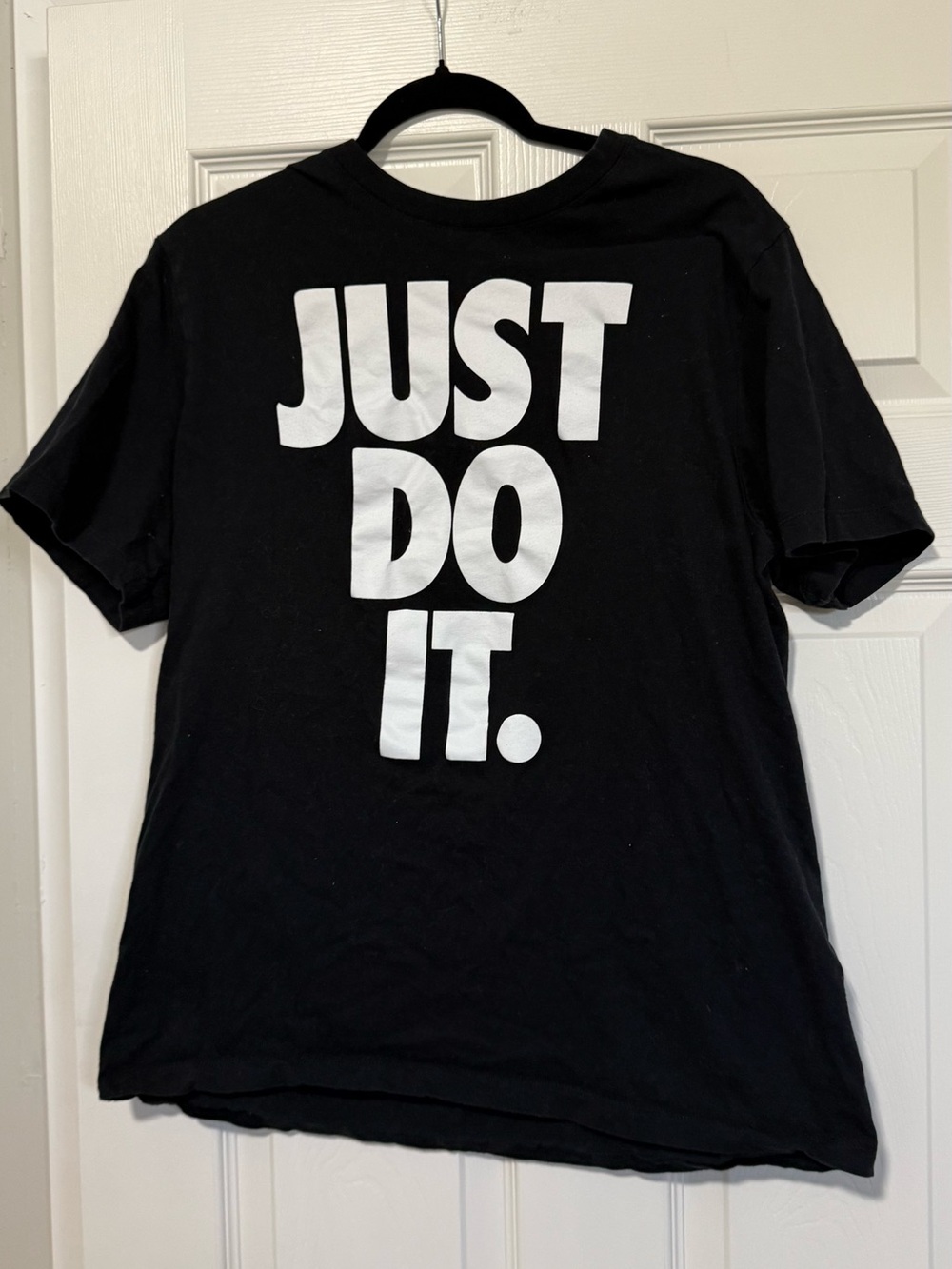 Black Nike Just Do It T-shirt Sz L